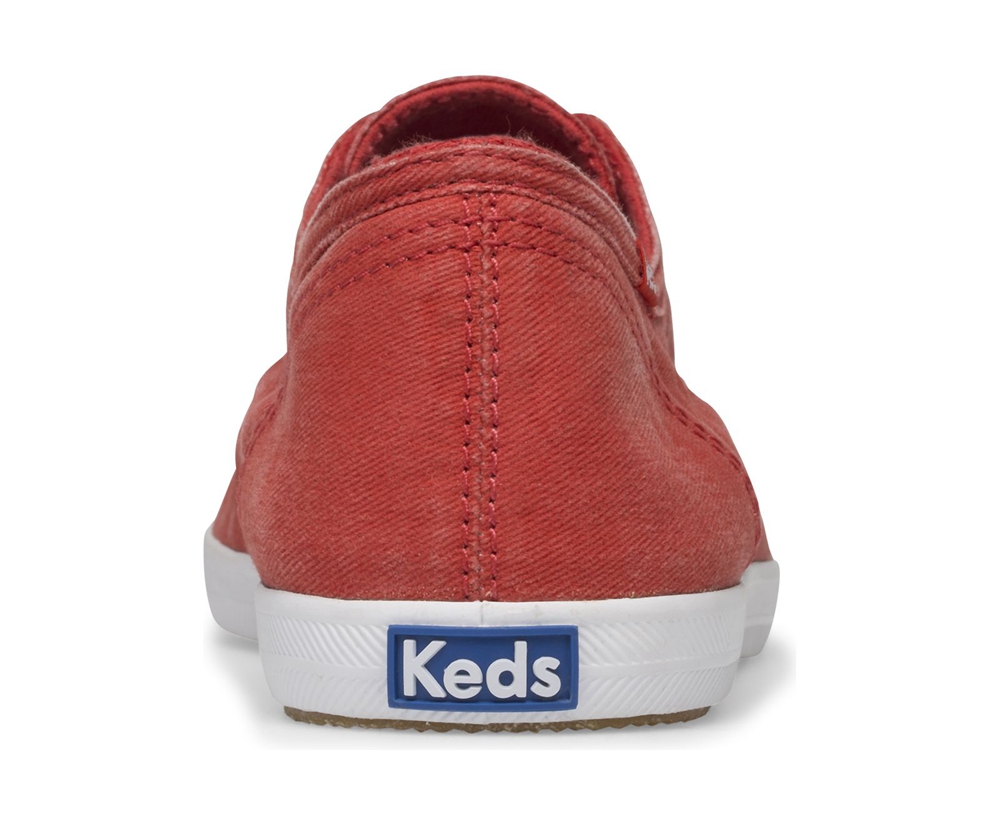 Slip Ons Keds Mujer Rojas - Chillax Seasonal - 976-SLUHDB